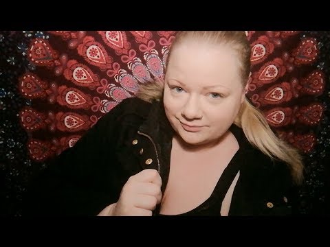 ASMR 🎧 Crinkly Coat (Whispering)