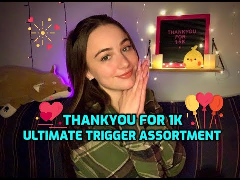 ASMR | 1K CELEBRATION VIDEO🥳 | DOING YOUR FAV TRIGGERS 💖😴🌙