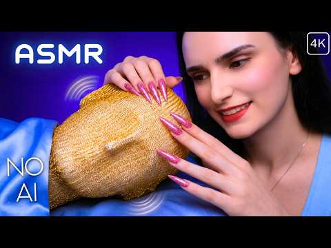 ASMR SLEEP ALL NIGHT 😴 No Talking Mic Scratching , Tapping & Massage Sounds to Relax ASAP - 4K