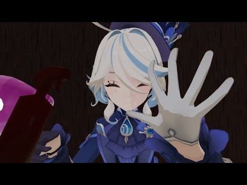 ASMR | Furina cuts your hair before court! VR CHAT ASMR ROLEPLAY