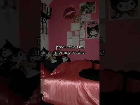 productive 5am morning routine ASMR style