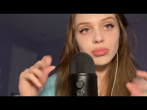 ASMR Fast And Aggressive/ A lot of Mouth sounds, hand sounds, rambling