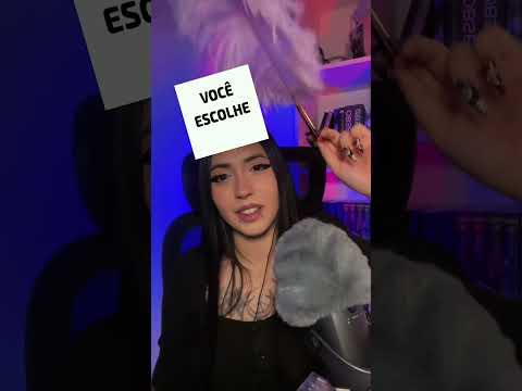 ASMR MAS O FILTRO ESCOLHE O GATILHO #asmrsounds #asmr #relax #tingles #asmrvideo #asmrdormir