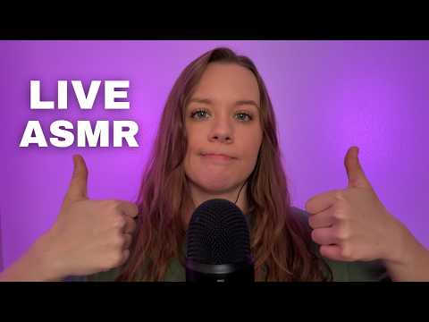 🔴 LIVE LATE NIGHT ASMR 😁 chat's fav triggers