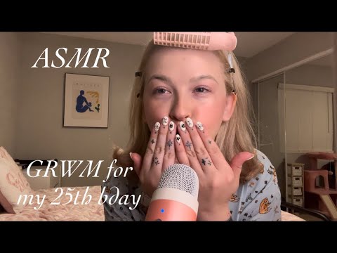 ASMR 💕 GRWM 25th Birthday Edition ✨