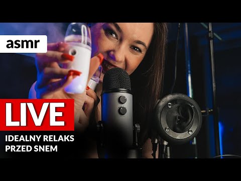 ZAŚNIESZ PODCZAS TEGO LIVE! ASMR po polsku!