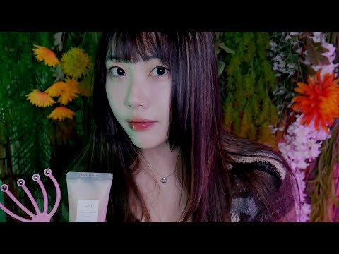 💆🏻‍♀️💆🏻‍♂️ 힐링 스킨케어, 두피마사지 롤플레이 (BGM버전) Skin care, scalp massage ASMR