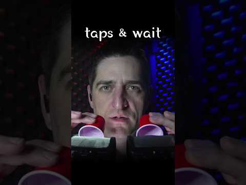 Baby Solo Cups 🤤 Tapping with #waitforit Anticipation #ASMR for #Tingles