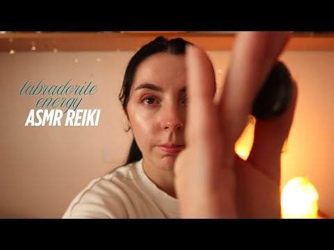 ASMR Reiki | the energy of labradorite | protection | transformation | calmness | awareness