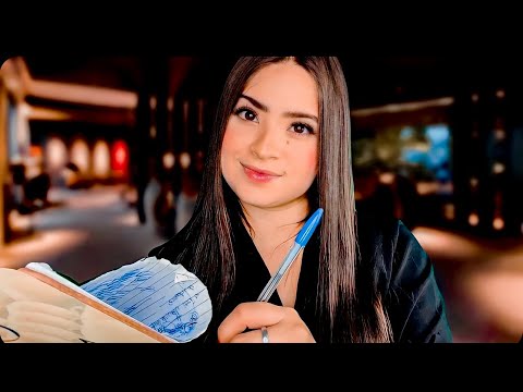 ASMR:A ENTREVISTA DE EMPREGO MAIS ESTRANHA DE TODAS!😳🤔