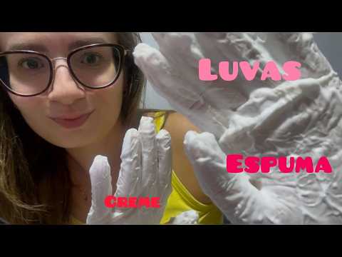 ASMR Sons de luvas + Sons de Luvas com creme #asmr