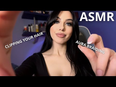 ASMR - INTRECCIO LA TUA AURA E CLIPPO CAOTICAMENTE I TUOI CAPELLI