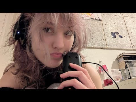 ASMR but im lowkey just yapping (+ some tapping + water bottle sounds)