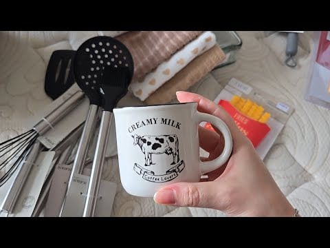 ASMR • COMPRAS P/ MEU APARTAMENTO NOVO ✨️