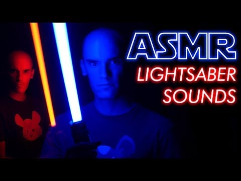 [ASMR] Binaural Lightsaber Sounds (No Talking)