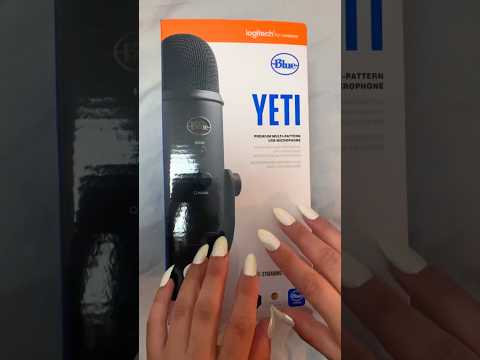 UNBOXING ✨Mi primer BlueYeti 😍 #asmr #asmrcommunity #tapping #blueyeti #asmrsounds