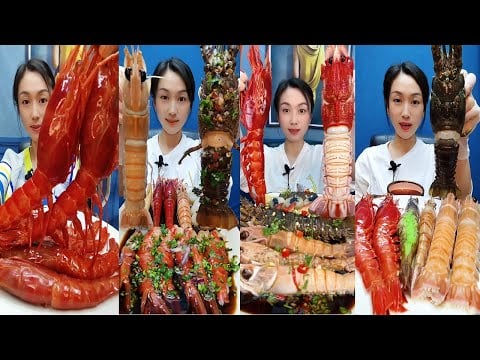 🦐🦑 Seafood Mukbang with Spicy Octopus & Lobster | ASMR Eating Sounds Feast for Food Lovers