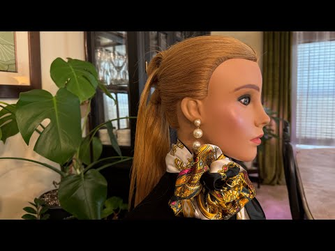 ASMR Perfectionist High Ponytail| Hairstyle, Hairstyling, Hair Fixing Finishing Touches, Whispering