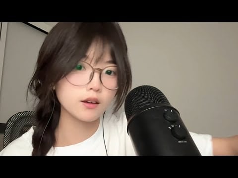 ASMR Mouth Sounds/ Ear Massage & Cleaning 😘