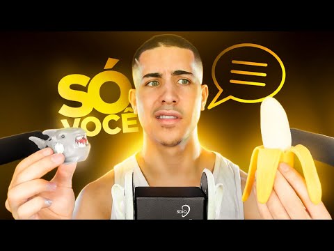 SÓ VOCÊ PODE COMENTAR NESSE ASMR!