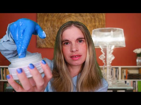 [ASMR] Roleplay médecin ORL Je te masse les oreilles avec une crème ultra onctueuse