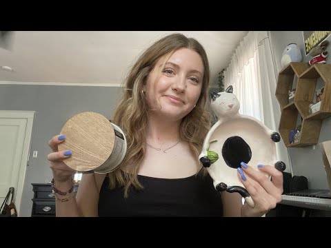 ASMR random triggers💚 - lofi, lots of tapping, whispering