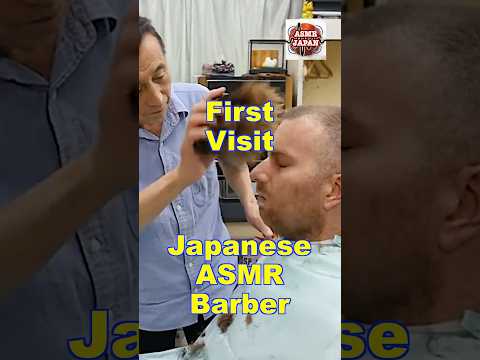 💈✂️🇯🇵 Neck Shave & Shampoo - ASMR Barber Baikadou - Japanese Barber #asmr #barbershop  #asmrhaircut