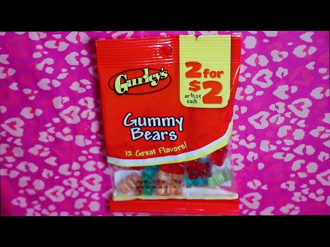 Sweet Gummy Bears ASMR Eating Sounds