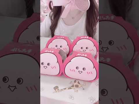 【もっちゅりん】食べたよ🍩🍓味はなかったT ·̫ T💧 #mukbang #モッパン #もっちゅりん #ミスド