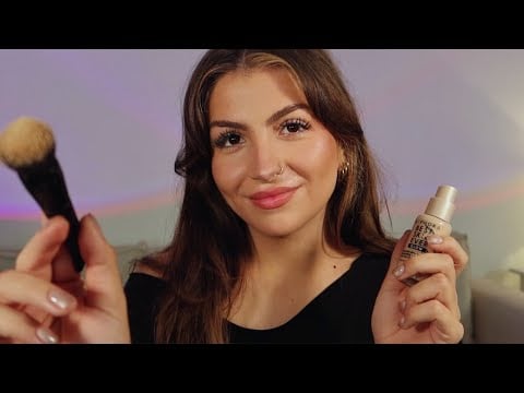 ASMR | Ton amie te maquille pour une soirée d’été ⛱️☀️