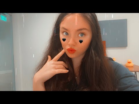 ASMR Skin and Touch Tracing (hair too) #asmr #skintracing