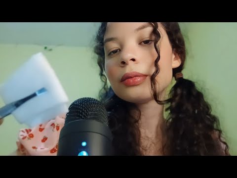 ASMR: AMIGA CARINHOSA CUIDA DO SEU FERIMENTO DELICADAMENTE 🩹😴