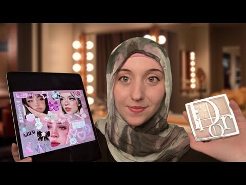 ASMR Doing Your e girl Makeup