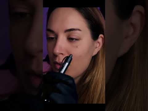 ASMR | Slow, gentle ear exam to help you relax ✨💆 #asmr #asmrshorts #relaxing #asmrearcleaning