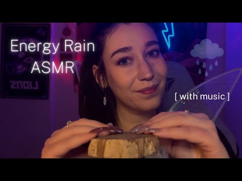 ASMR Energy Rain 🌧️ Deep Cleansing, Healing, Aura Reset (with music)