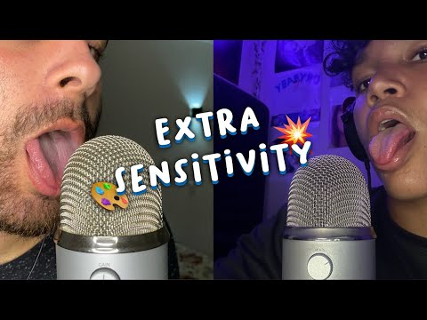 ASMR PURE MOUTH SOUNDS FAST AND AGGRESSIVE WITH ​⁠​⁠​⁠ @ArieteASMR2