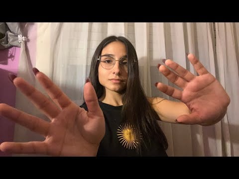 ASMR pero te hamaco hasta que te duermas (trigger visual)