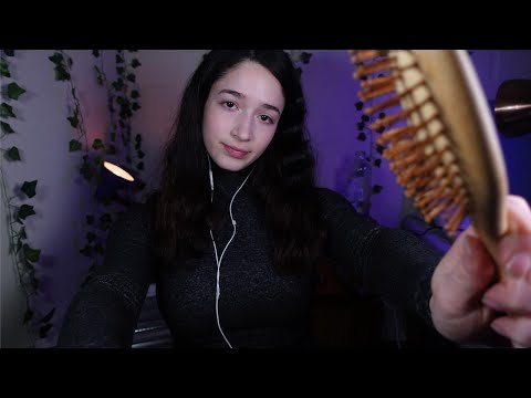 ASMR Scalp Massage & Hair Brushing For The Best Sleep