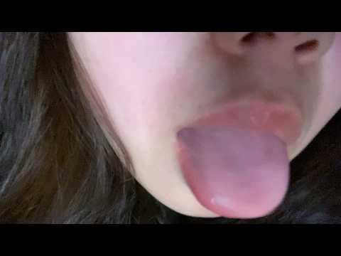 ASMR - lens licking