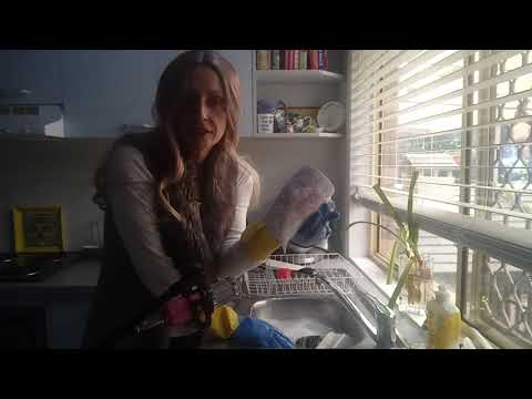 ASMR Serafina Soapy Rubber Gloves!