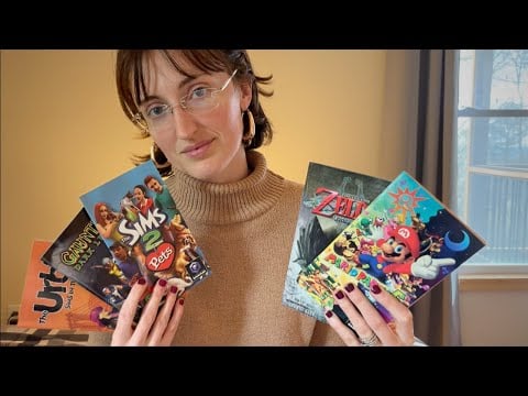 ASMR Game Manuals | Soft Spoken, Page Turning, Typing, Roleplay for Sleep