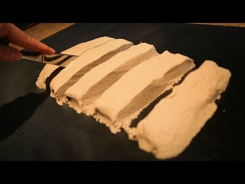 ASMR ♥ Cutting Crunchy Kinetic Sand | Satisfying Things