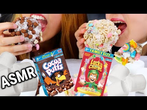 ASMR Marshmallow Mukbang 🍭 mouth sounds and sticky sounds