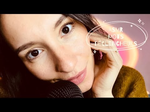 ASMR FR 🖤 Mots déclencheurs spécial Noël 🎄 