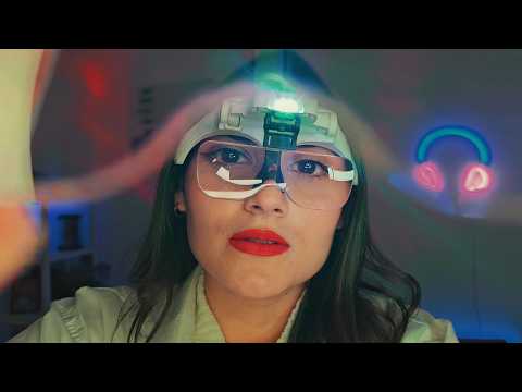ASMR EXAME DE VISTA COMPLETO | Roleplay Oftalmologista