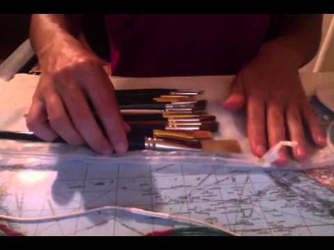 Visual ASMR: tracking, eye tests, lights, paintbrushes