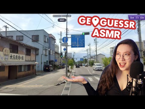 Sleepy Geoguessr ASMR 😴 Where in the world am I?? 🌏 Close Up Whispering