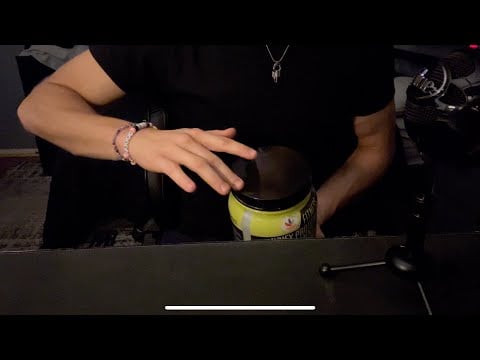 ASMR: some mediocre lid sounds