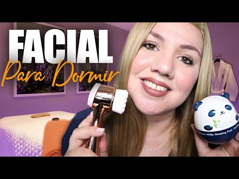 ASMR Skin Care para Dormir | Atención Personal FACIAL ASMR Español