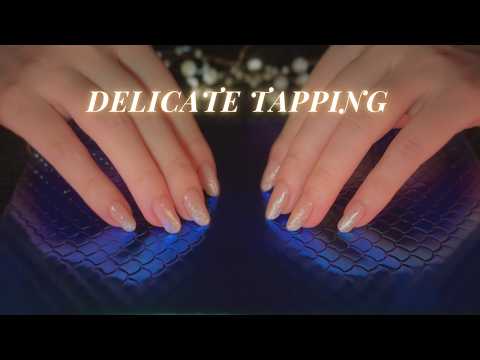 ASMR Gentle Slow Tapping 💫 Soothing Triggers to Drift Into Sleep 😴(with BGM)